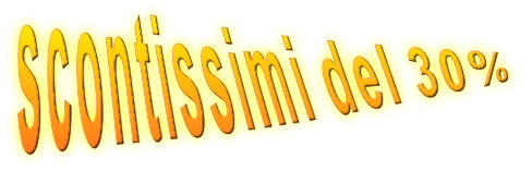 scontissimi del 30% 